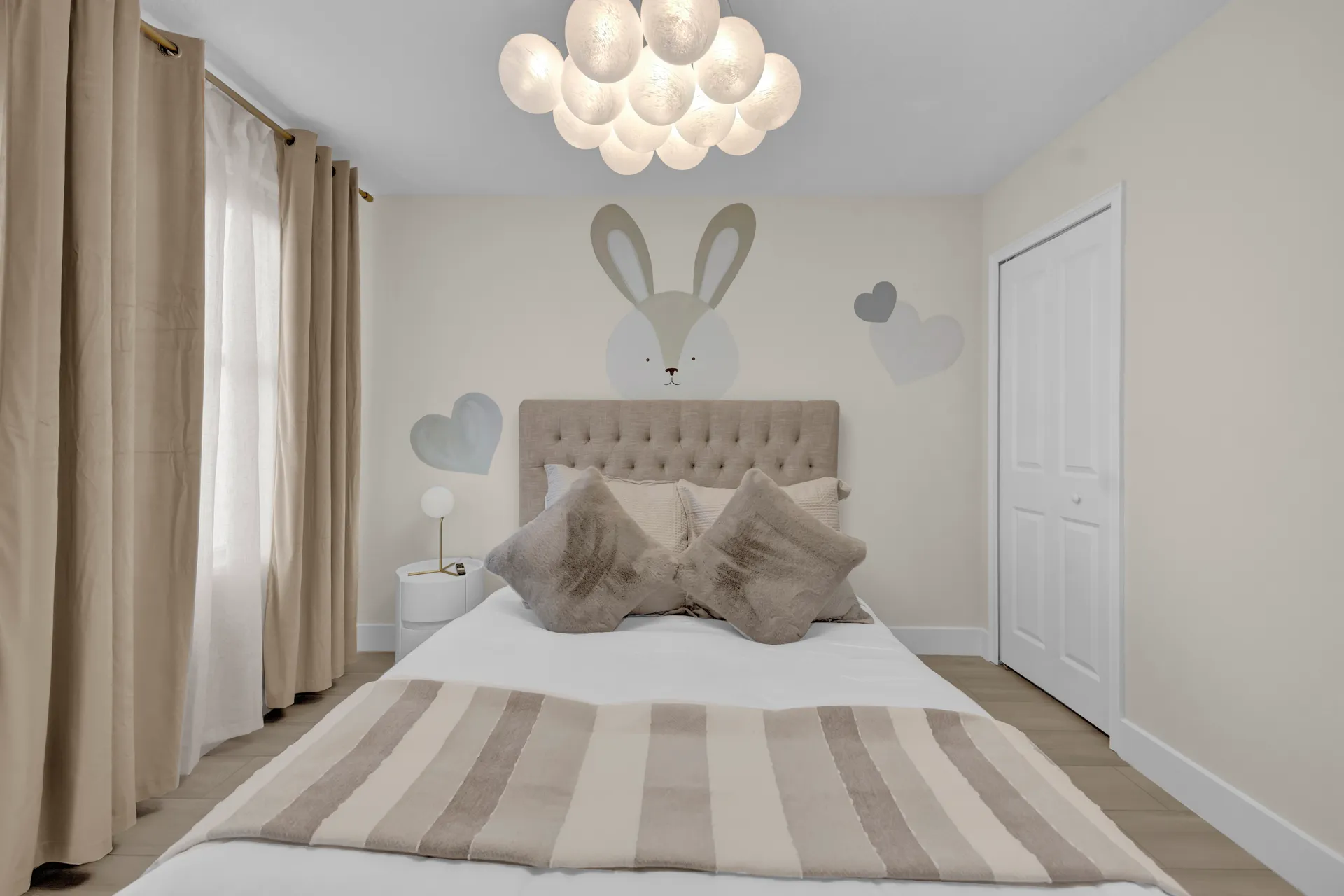 Bunny Themed Bedroom at ChampionsGate Luxury Villa in Davenport, Florida
