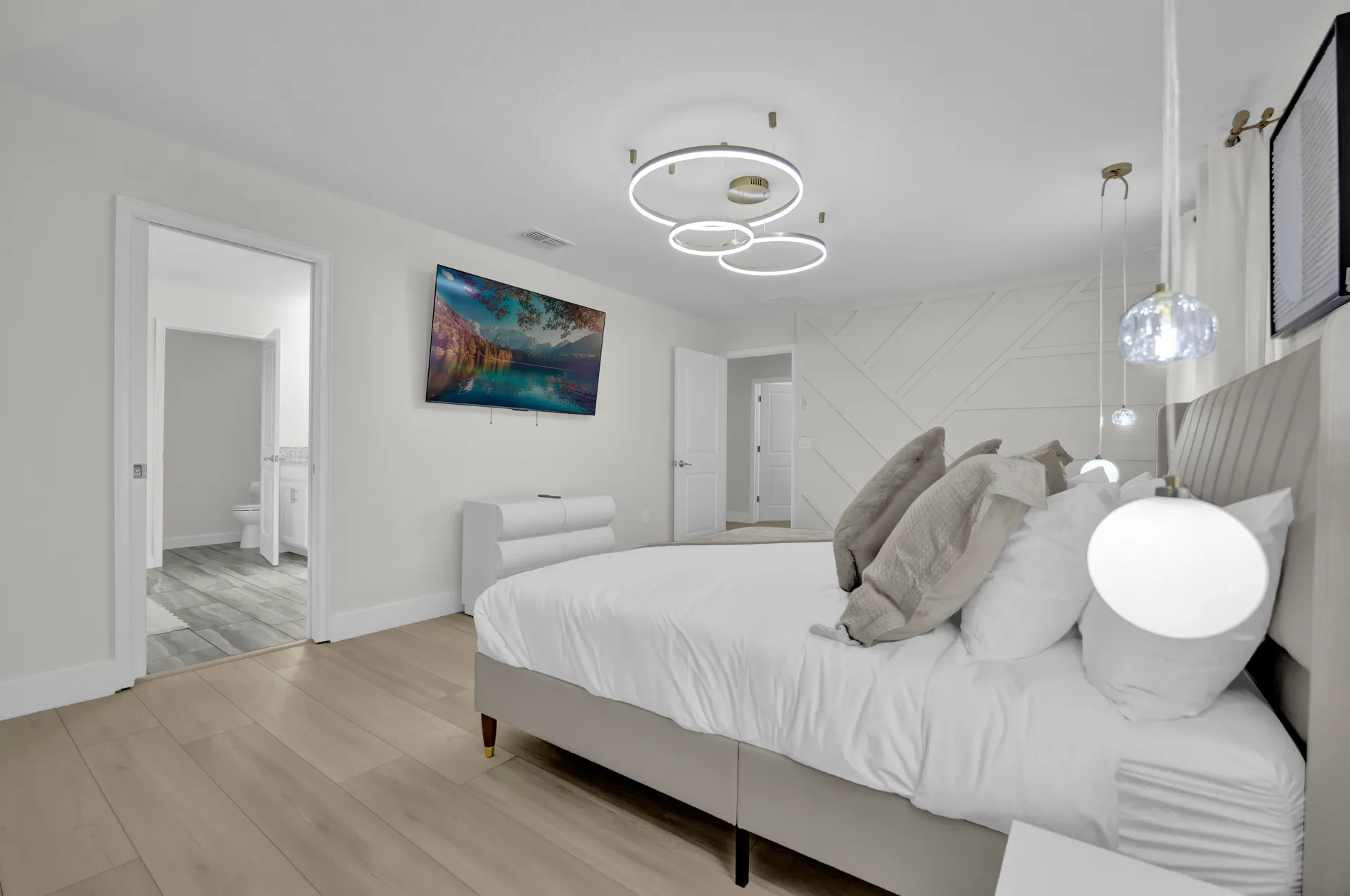 Primary Suite at ChampionsGate Luxury Villa in Davenport, Florida