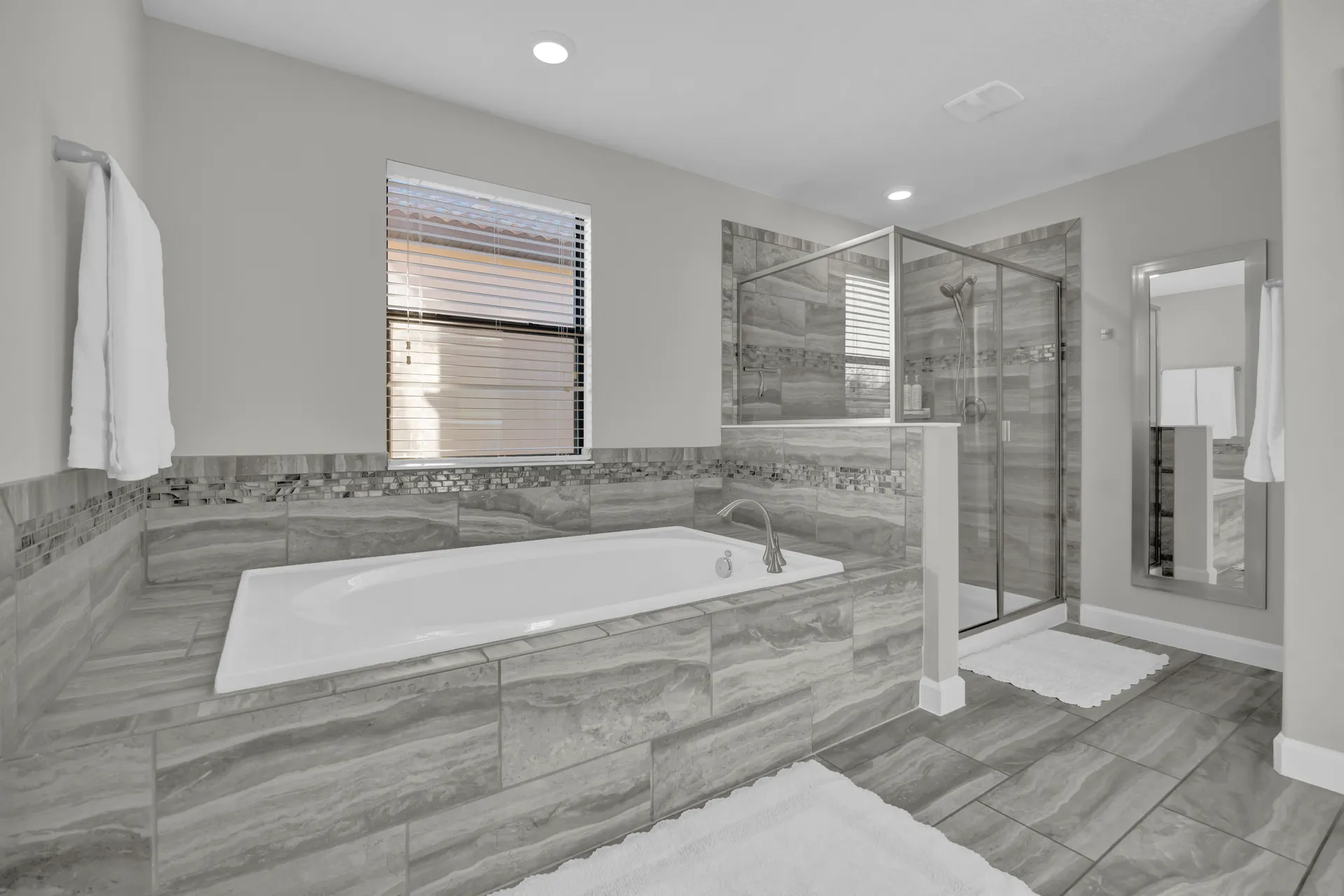 Primary Bathroom at ChampionsGate Luxury Villa in Davenport, Florida
