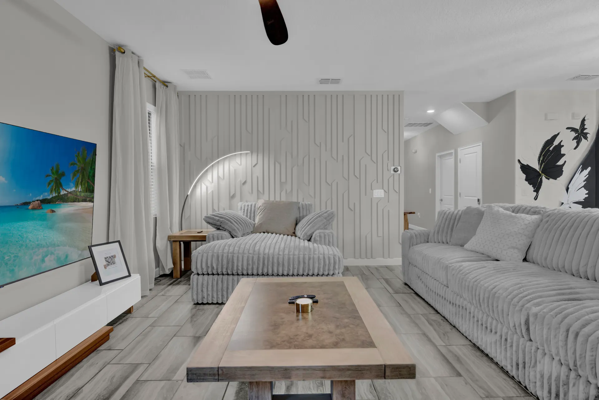 Living Room at ChampionsGate Luxury Villa in Davenport, Florida