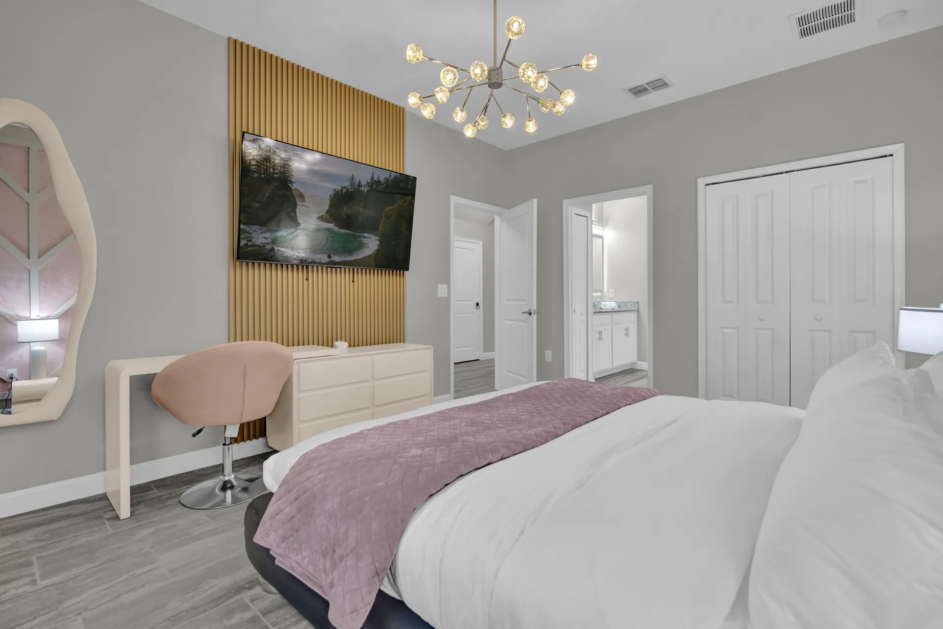 Primary Suite at ChampionsGate Luxury Villa in Davenport, Florida