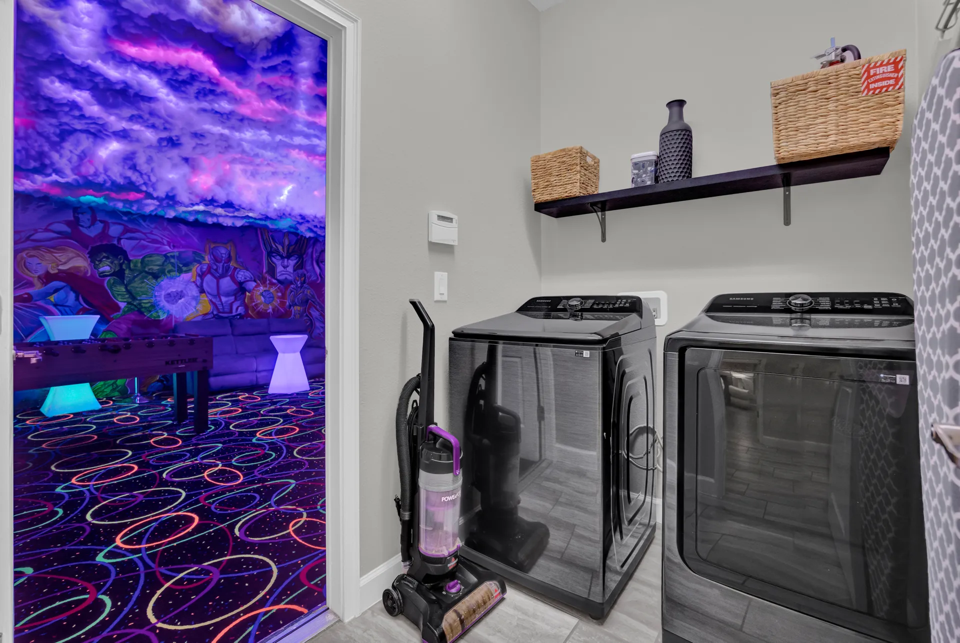 Laundry Room at ChampionsGate Luxury Villa in Davenport, Florida