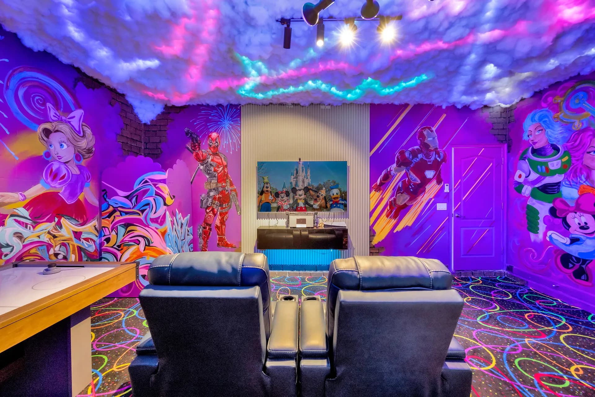Arcade & Game Room at ChampionsGate Luxury Villa in Davenport, Florida