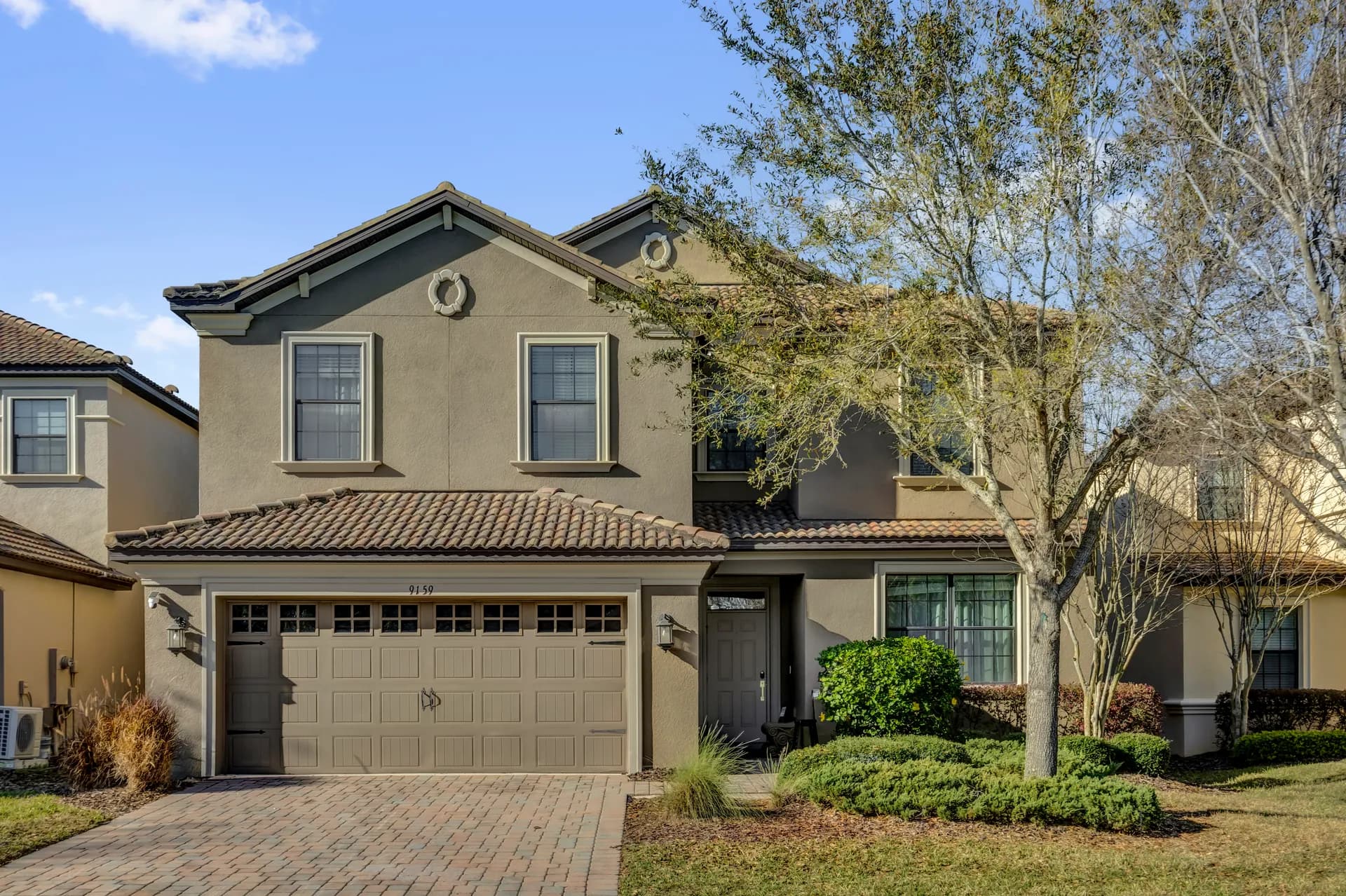 Champions Gate vacation rental villa exterior in Davenport, Florida
