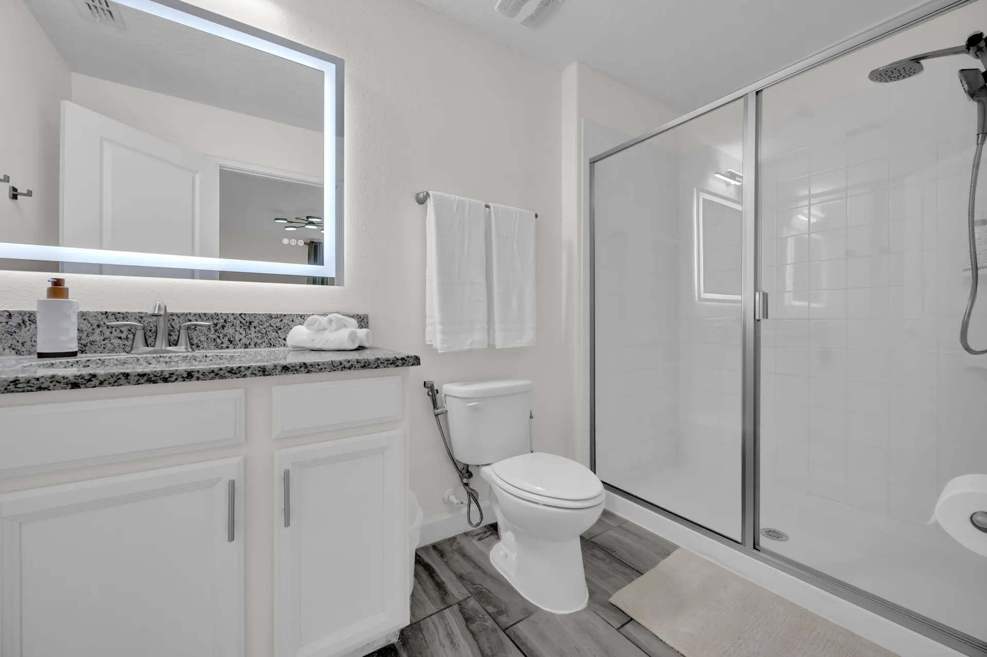 Bathroom at the luxury villa