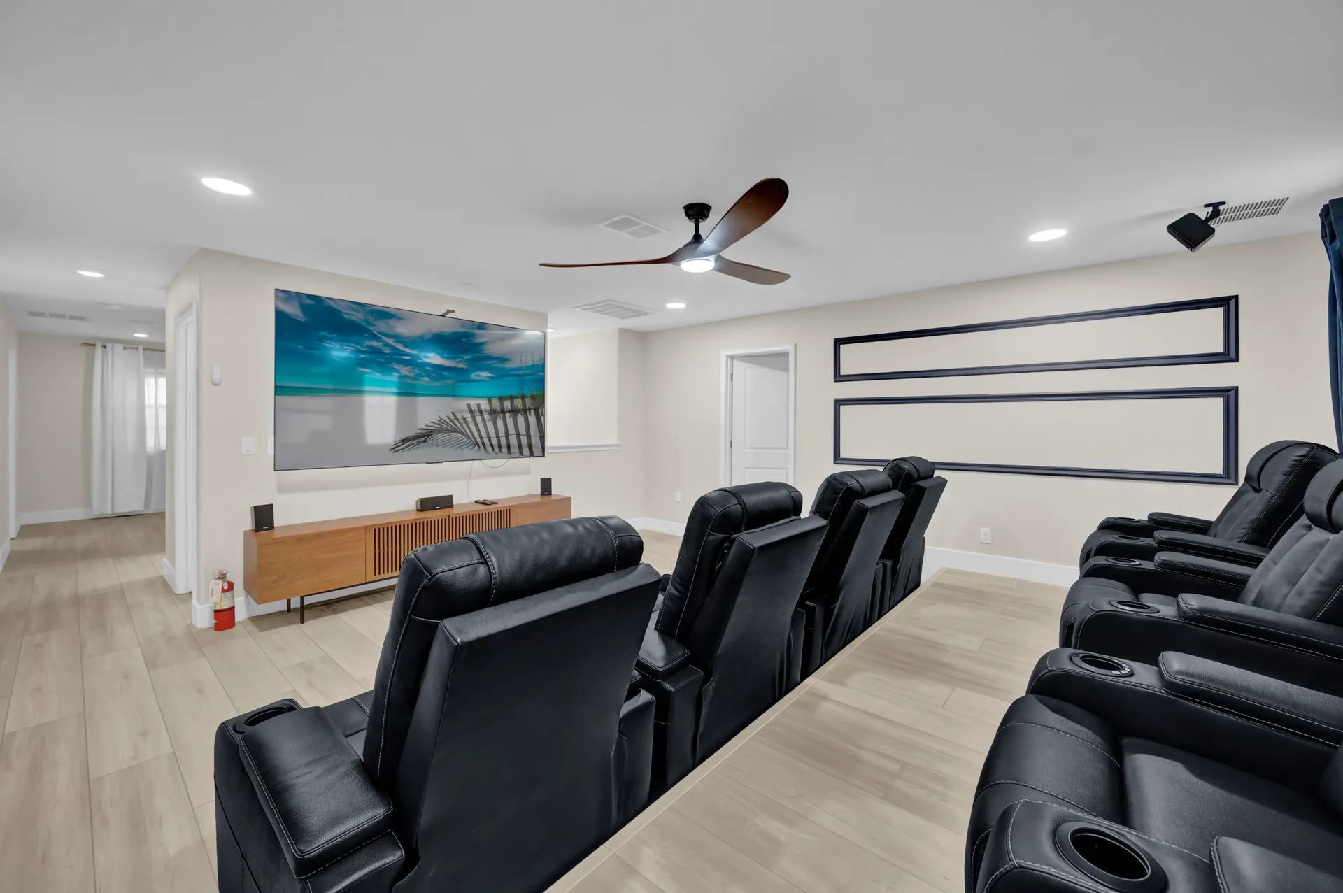 Home Theater at the luxury villa