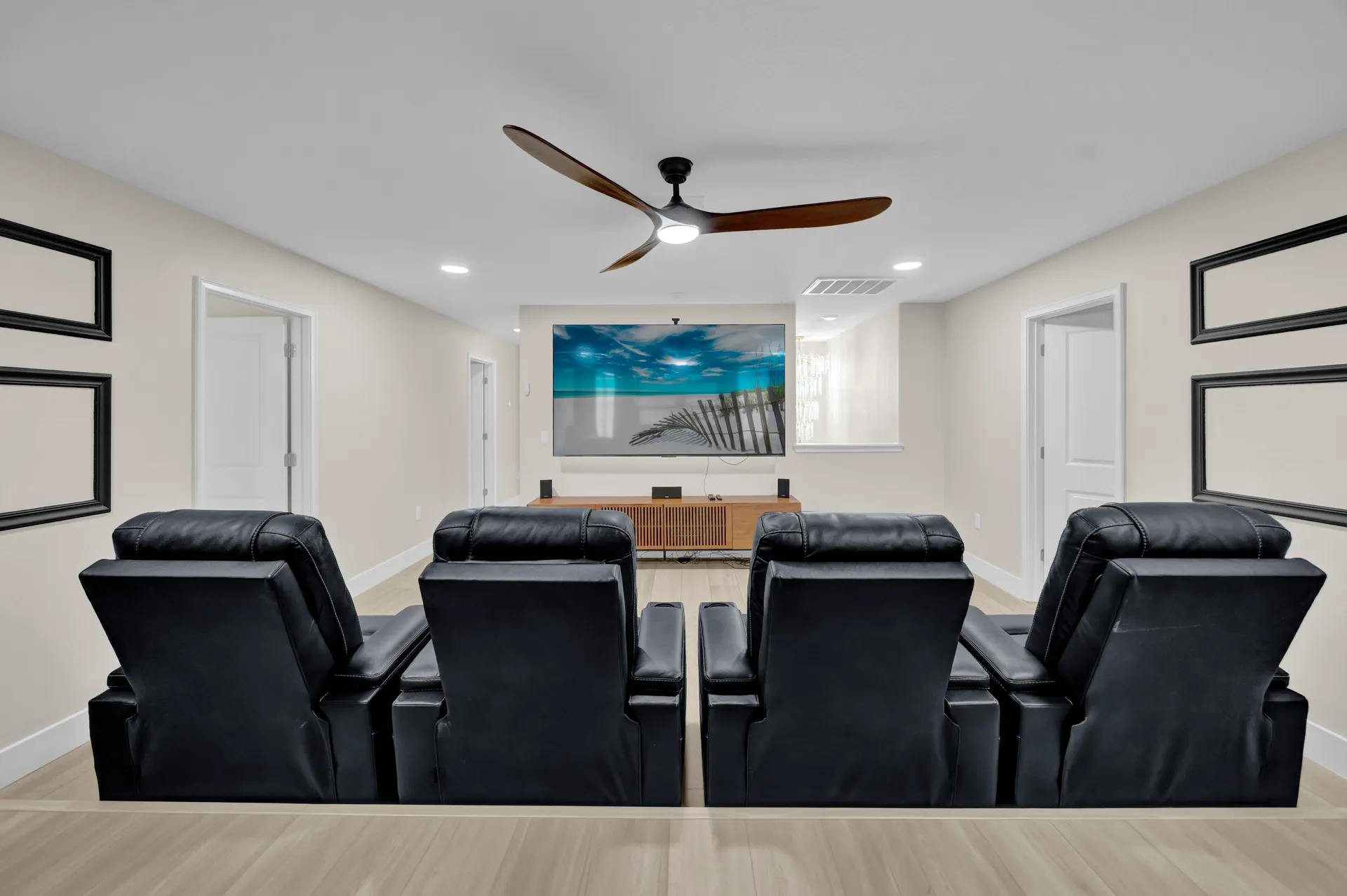 Home Theater at the luxury villa