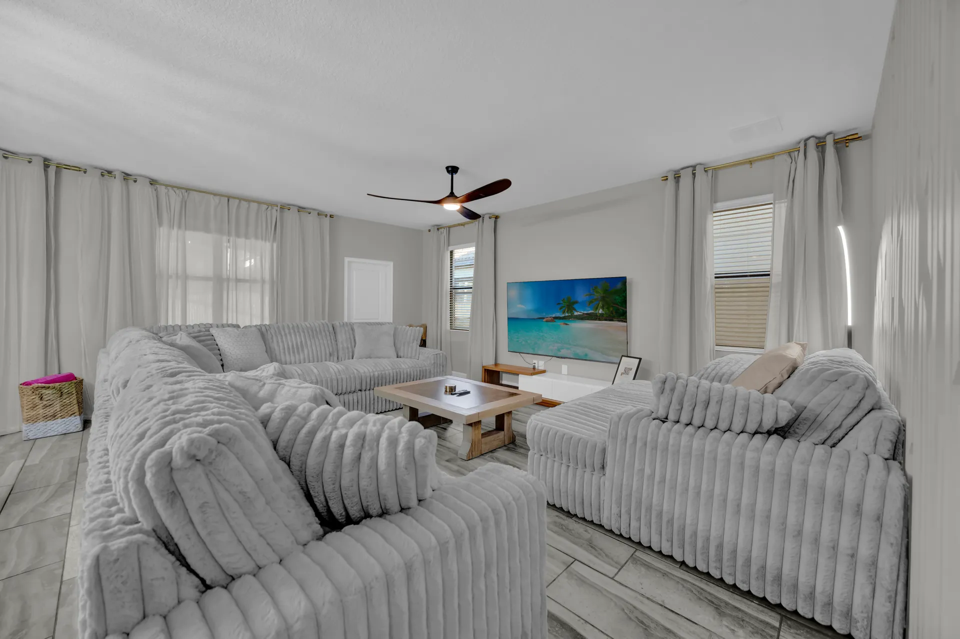 Living Room at the luxury villa